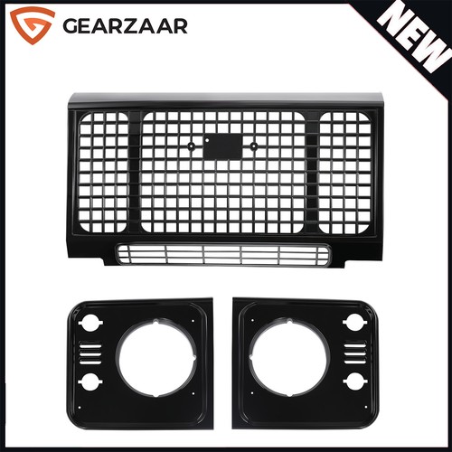 Front grille gloss black - grille,