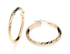 9ct Yellow Gold on Silver