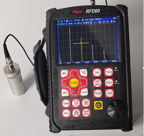 Ultrasonic flaw detector rfd60 - flaw,