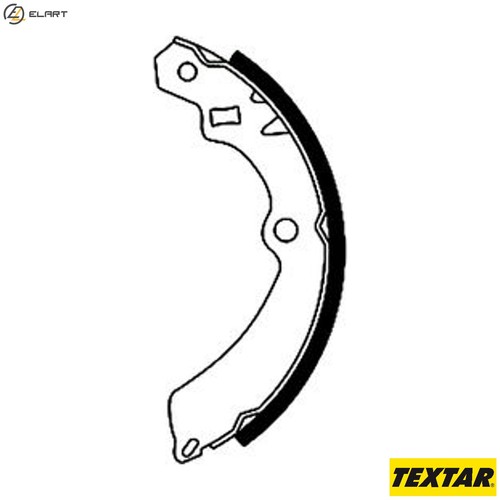 Brake shoe set - shoe, for