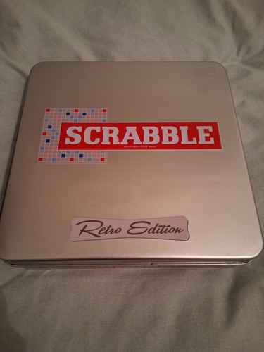Scrabble retro edition wooden