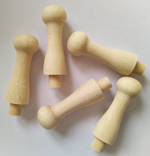 Wooden shaker pegs - pegs, 63mm