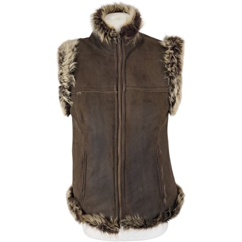Nurseys gillet women brown - women's,