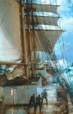 Montague Dawson Rising Wind On