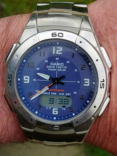 Impressive blue dial old - blue,