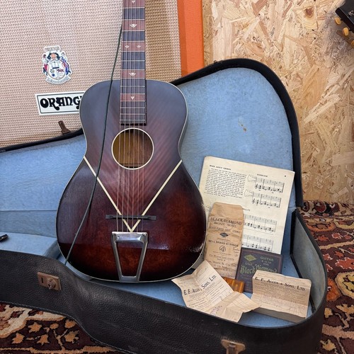 Vintage 1930s 1938 harmony art - 1930s,
