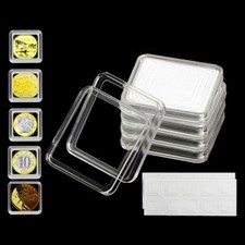 100Pcs Single Square Plastic