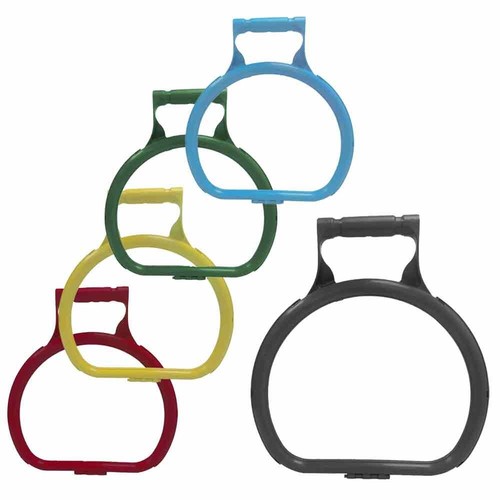 Coloured handy hoop ring - hoop,