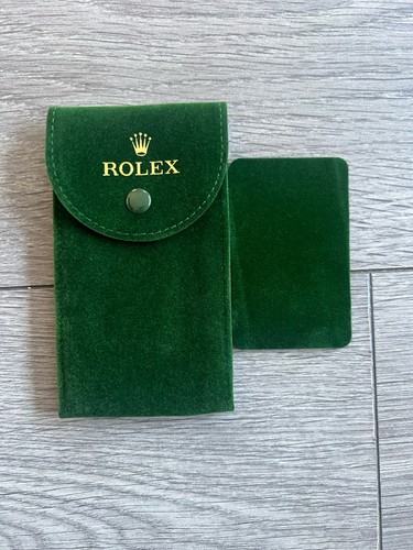 Rolex travel pouch including - rolex,