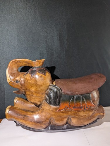 Vintage large wooden hand - wooden,