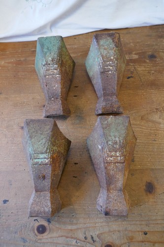 Four cast iron - cast, bath