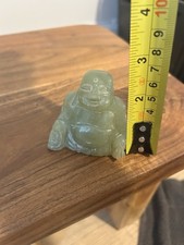 Vintage Carved Green Jade