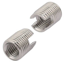 M6 x 14mm Slotted Self-Tapping Threaded Inserts A2 Stainless (Grade 303)