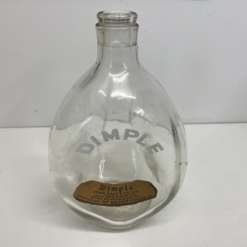 Vintage john haig dimple - john,