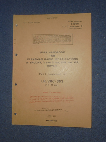 British army clansman vrc - clansman,