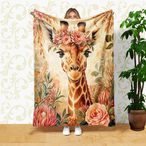 Flower crown giraffe coral - flower,