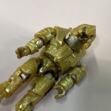 1pcs Mega Bloks Halo Construx Convenant Gold Arbiter 20th Anniversary Figure Toy