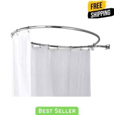 Home Round Shower Rail Style