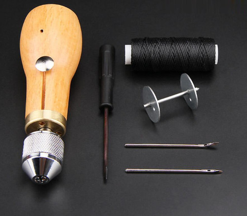 Sewing awl needle tool - needle, kit
