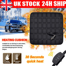 12V Car Seat Pad Cushion Cover