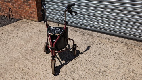 Red drive mobility walker - red,