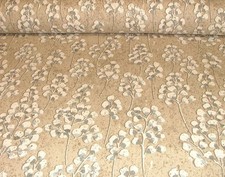 4m Ashley Wilde Kernock Wheat 100% Cotton Fabric Curtain Roman Blinds Upholstery