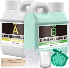 Silicone Molds Making Kit 18/46Oz Liquid Silicone Rubber For Diy Mold Making