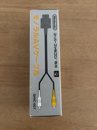 Official nintendo cable - nintendo, av