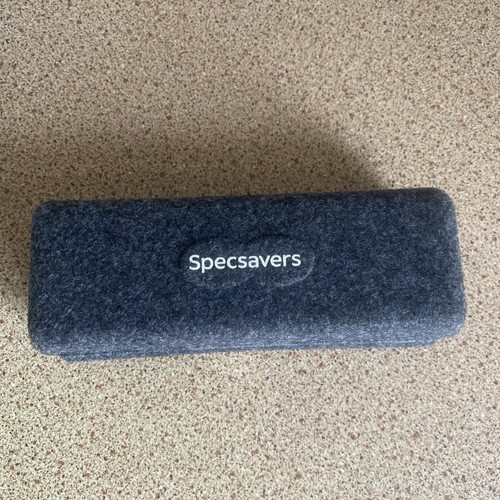 Specsavers black glasses case - black,