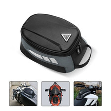 Magnetic Motorcycle Tank Bag EVA Hard Shell Motorbike Fuel Oil Tank Bag 4.5L Por