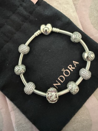 Pandora silver bracelet - pandora,