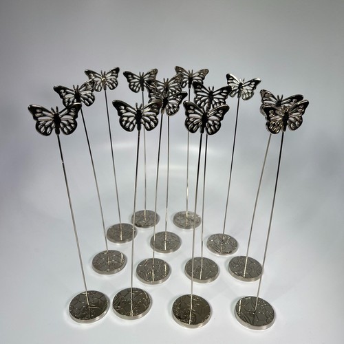 Butterfly table number card - butterfly,