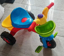 Dolu Toddler Kids Childrens My First Pedal Trike Three Wheel Ride On Multicolour