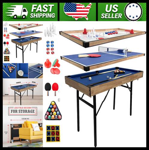 Folding multi game - 6-in-1,