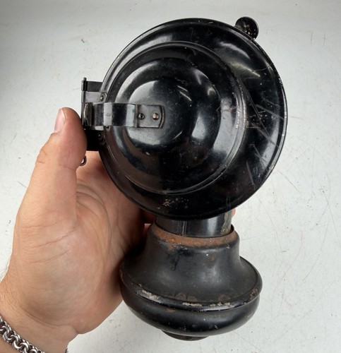 Antique kerosene bicycle lamp - antique,