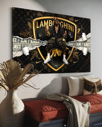 Tupac canvas picture - tupac,