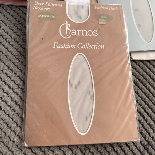 Vintage charnos stockings size - vintage,