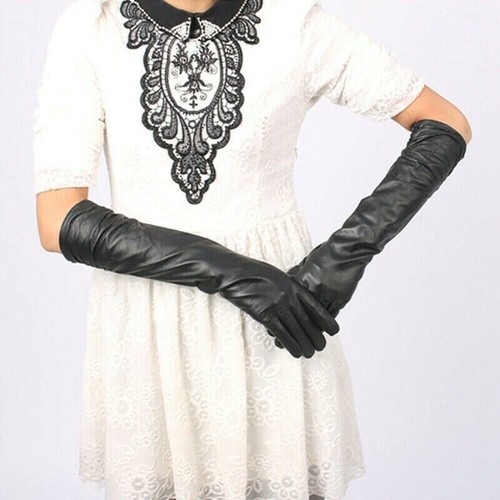 Women long elbow gloves soft - women,