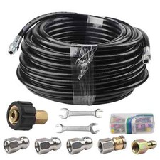 Sewer Jetter Nozzles Kit 50FT