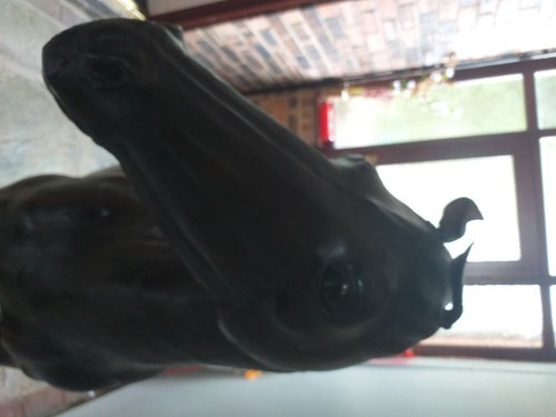 Leather lifesize antique