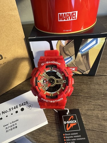Casio shock ga110 - ga110, iron-man