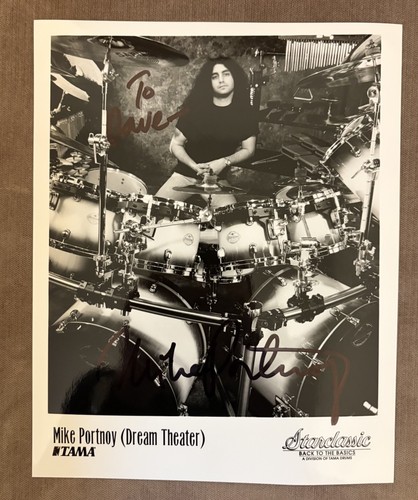 Mike portnoy signed - mike,