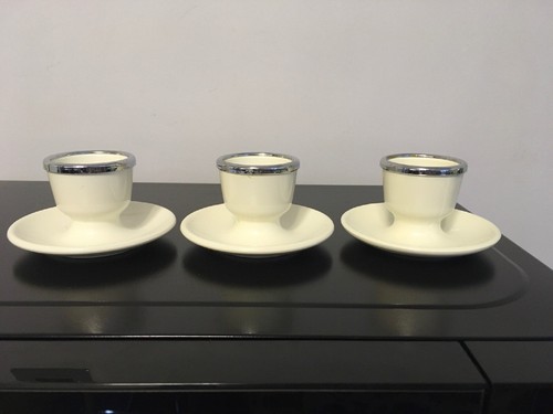 Vintage plastic egg cups - vintage,