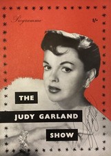 JUDY GARLAND Signed Programme