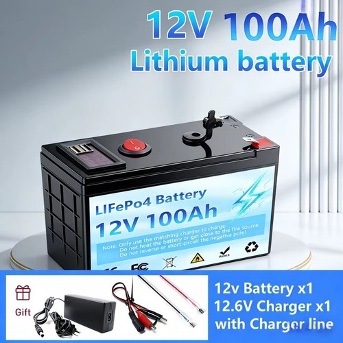 12v 100ah lifepo4 lithium - 12v,