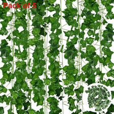 5x Artificial Hanging Plant