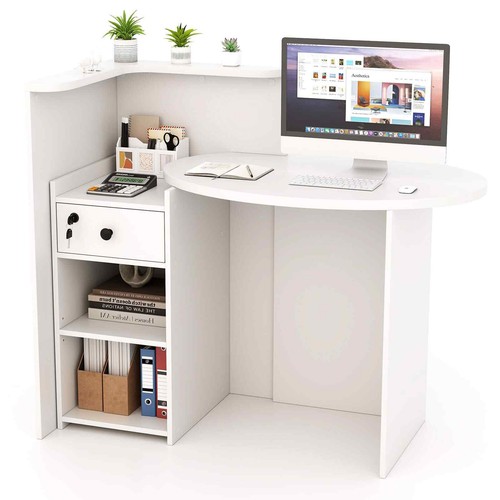 Chic reception desk front - reception,