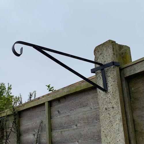 Hanging basket bracket hooks - hanging,