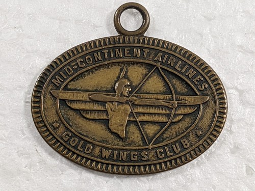 Mid continent airlines gold - airlines,