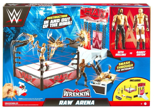 Wwe wrekkin raw arena ring - raw,